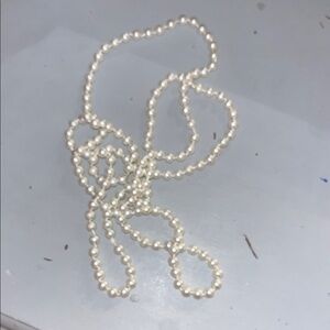 Classic White Pearl Necklace